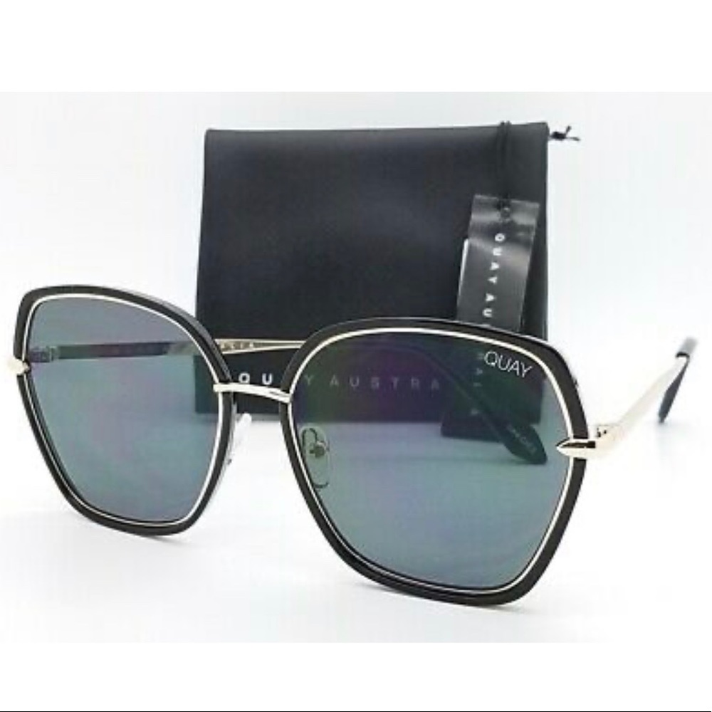 QUAY Verve Black Sunglasses